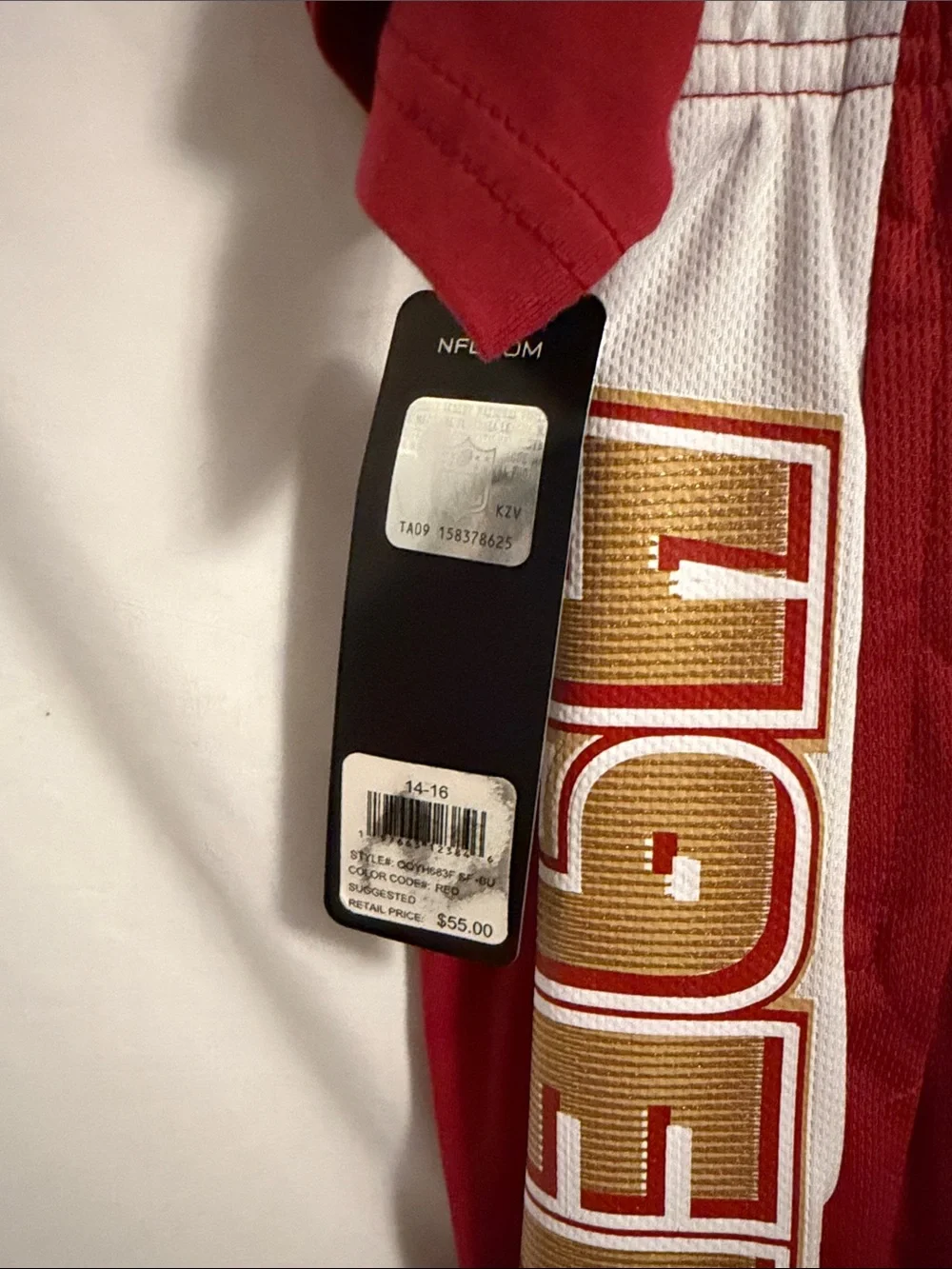 Nike Kids San Francisco 49ers Red Gold Graphic Tee Set - Picture 3 of 3